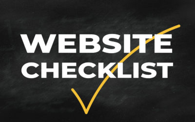6 Things every WEBSITE should have, download our simple GUIDE and CHECKLIST
