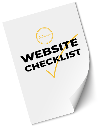 ARTdeezine's Website Checklist